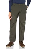 Spodenki męskie - Jack Wolfskin Męskie spodnie Dover Road zielony Brownstone 26 - miniaturka - grafika 1