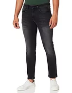 Spodenki męskie - camel active Męskie spodnie slim fit Madison, antracytowy, 33W / 32L - miniaturka - grafika 1