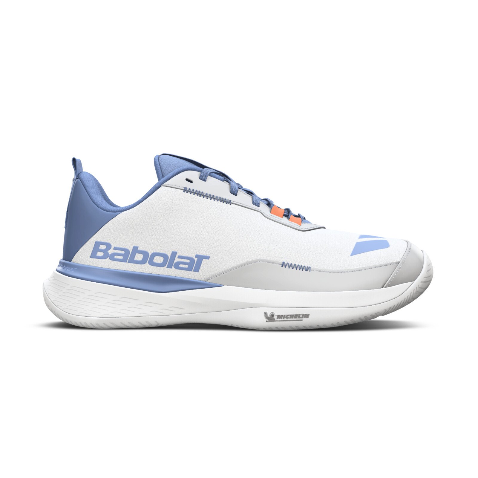 Damskie buty tenisowe Babolat SFX Evo All Court Women White/Forever Blue