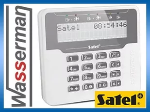 Klawiatura obsługi systemu alarmowego, LCD, wersja M, biała obudowa, do systemu Versa, Satel VERSA-LCDM-WH - Alarmy - miniaturka - grafika 4
