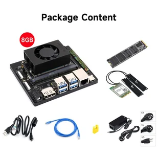 Waveshare NVIDIA Jetson Orin Nano AI development Board - 8GB - Mini PC - miniaturka - grafika 12