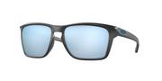 Okulary przeciwsłoneczne - Oakley Okulary przeciwsłoneczne SYLAS Matte Black/Prizm Sapphr Iridium Polarized OO9448-12 - miniaturka - grafika 1
