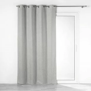 Zasłona zaciemniająca CHAMBRAY, na przelotkach, 140 x 260 cm - Zasłony - miniaturka - grafika 1