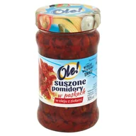Warzywa w marynacie - Ole! Suszone pomidory w oleju z ziołami w paskach 270 g - miniaturka - grafika 1