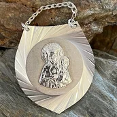 Pamiątka Chrztu Świętego - Rengraf - srebro 925 - Na Pamiatkę Chrzcin, I Komunii Świętej - miniaturka - grafika 1