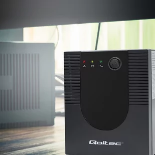 QOLTEC ZASILACZ AWARYJNY UPS LINE INTERACTIVE | MONOLITH | 1500VA | 900W - Zasilacze awaryjne UPS - miniaturka - grafika 2