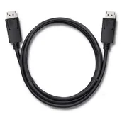 Kable komputerowe i do monitorów - Qoltec Kabel DisplayPort v1.2 męski | DisplayPort v1.2 męski | 4K | 1m 50371 - miniaturka - grafika 1