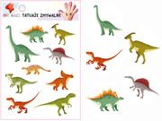 Pedagogika i dydaktyka - Tatuaże zmywalne dla dzieci Dinozaury - miniaturka - grafika 1