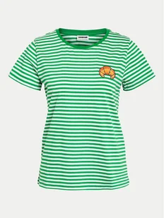 Noisy May T-Shirt 27025691 Zielony Regular Fit - Koszulki i topy damskie - miniaturka - grafika 1