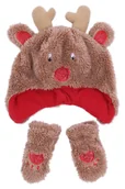 Rękawiczki - Komplet: czapka renifer + rękawiczki primark - rozmiar - 6-12 m - miniaturka - grafika 1