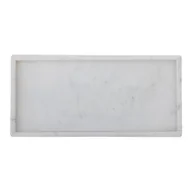 Tace i patery - Marmurowa taca dekoracyjna 18x38 cm Majsa – Bloomingville - miniaturka - grafika 1