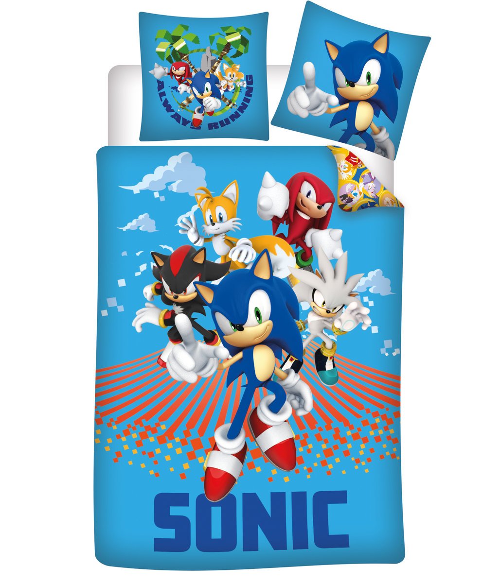 Pościel do łóżeczka Sonic 100x135 BrandMac
