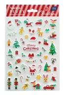 Zabawki kreatywne - Naklejki puffy Christmas 50szt - miniaturka - grafika 1