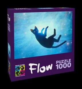 PUZZLE 1000 FLOW - BLACK CAT - Granna - Puzzle - miniaturka - grafika 1