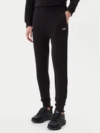 Spodnie sportowe damskie - Fila Spodnie dresowe Lucerna FAW1055 Czarny Regular Fit - miniaturka - grafika 1