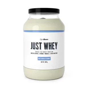 Białko Just Whey GymBeam Premium WPC WPI 2000 g - kokos biała czekolada - Odżywki białkowe - miniaturka - grafika 1