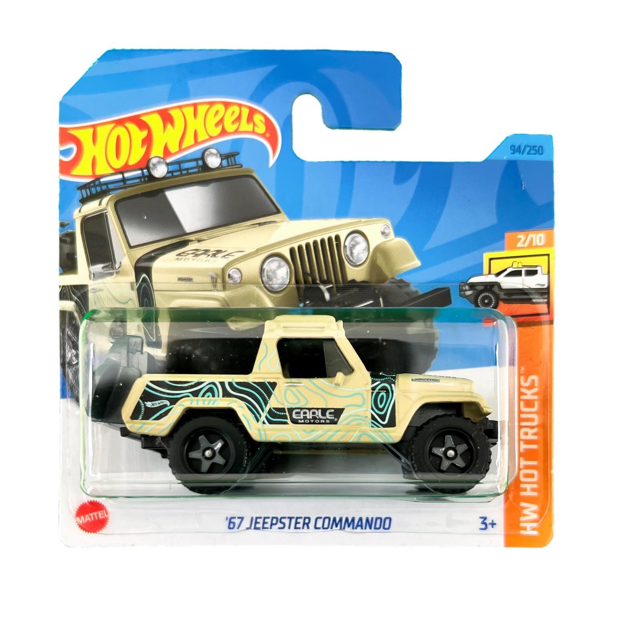 HOT WHEELS 67 JEEPSTER COMMANDO