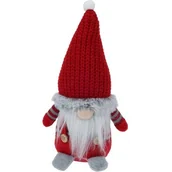Ozdoby bożonarodzeniowe - Świąteczny skrzat z wysoką czapką Jokey czerwony, 14 x 11 x 30 cm - miniaturka - grafika 1