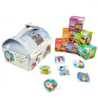 Ciastka - Porcja Dobra Kuferek Zestaw prezentowy dziecięcy - wersja świąteczna 3 x 32 g + 3 x 41 g - miniaturka - grafika 1