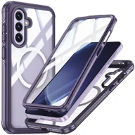 Etui i futerały do telefonów - Etui 360 Supero pancerne do Galaxy A36/A56 5G, fioletowe - miniaturka - grafika 1