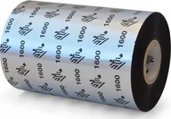 Taśmy do drukarek barwiące - Zebra Wax Ribbon, 110mmx450m,1600; Economy Wax, 25mm core - miniaturka - grafika 1