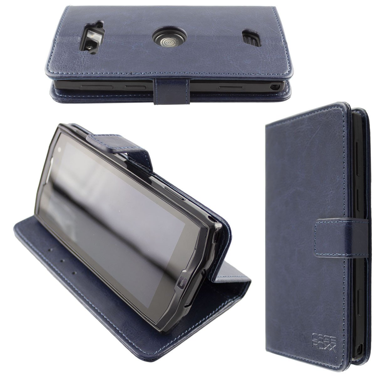 etui na telefon komórkowy caseroxx kompatybilne z Crosscall Core-M4 / M4 Go Bookstyle-Case Wallet Case