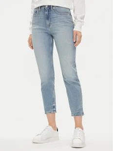 Tommy Hilfiger Jeansy WW0WW41316 Niebieski Slim Fit - Spodnie damskie - miniaturka - grafika 1