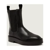 Sztyblety damskie - Calvin Klein Skórzane sztyblety CHELSEA - miniaturka - grafika 1