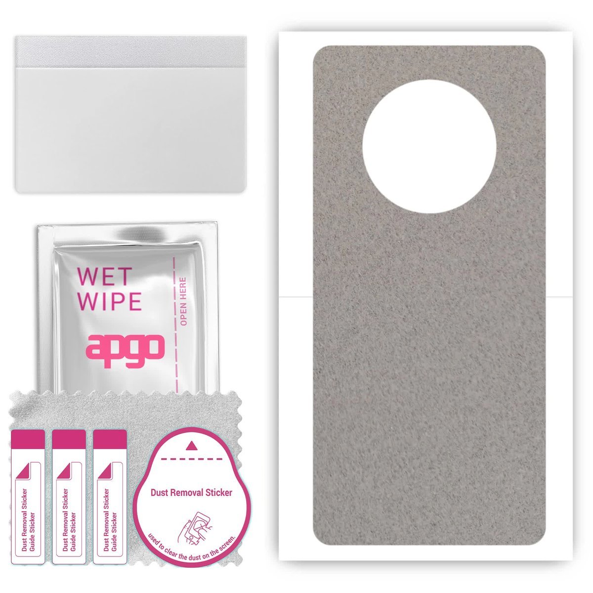 Folia naklejka skórka strukturalna na TYŁ Zamsz do Huawei Mate 40 - Zamsz Szary - apgo SKINS