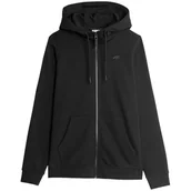 Bluzy damskie - Bluza damska 4F F0730 głęboka czerń 4FAW23TSWSF0730 20S-XXL - miniaturka - grafika 1