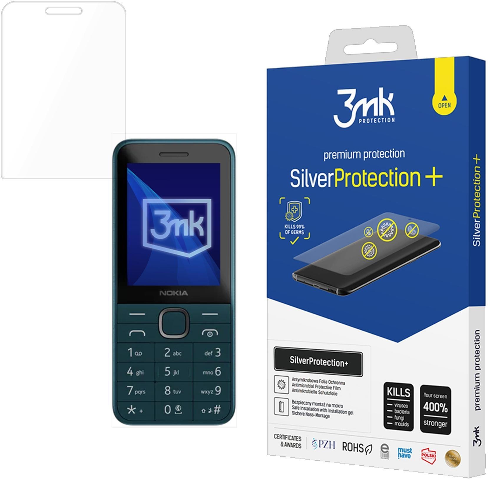 NOKIA 225 4G 2024 - 3MK SILVERPROTECTION+