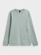 Bluzy sportowe męskie - Męska bluza dresowa nierozpinana bez kaptura OUTHORN BLM618 - Outhorn - miniaturka - grafika 1