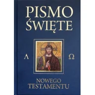 Książki religijne obcojęzyczne - Pismo Św. Nowego Testamentu / granatowa - Praca zbiorowa - miniaturka - grafika 1