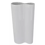Wazony i flakony - Elegancki, biały wazon ceramiczny Beo 25,5 cm - miniaturka - grafika 1