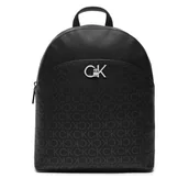 Plecaki - Plecak Calvin Klein Re-Lock Dome K60K612540 Czarny - miniaturka - grafika 1