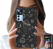 Dodatki do ciast w proszku - ETUI DO XIAOMI 12T / 12T PRO - KOSMOS PLANETY GWIAZDY KSIĘŻYC + SZKŁO - miniaturka - grafika 1
