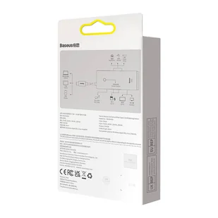 Hub Baseus OS Lite 6-Port (Typ-C do HDMI+USB3.0*2+PD+SD/TF) (czarny) - Huby USB - miniaturka - grafika 9
