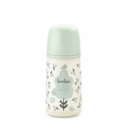 Butelki dla niemowląt - Suavinex 309111-BUTELKA SX PRO 270ML PRZEPŁYW ŚREDNI M ZIELONA BIRDIES - miniaturka - grafika 1