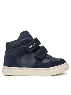 Geox Sneakersy B Nashik Boy B465NA 02285 C4002 M Granatowy - Buty dla chłopców - miniaturka - grafika 1