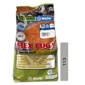 Fugi - MAPEI Flex fuga N.113 ALU Glazurnik 5 kg szary - miniaturka - grafika 1