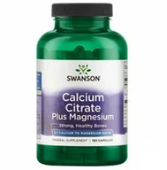 Witaminy i minerały - Calcium Citrate Plus Magnesium 2:1 (150 kaps.) - miniaturka - grafika 1