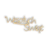 Dekoratorstwo - EKO-DECO, napis mały, Wesołych Świąt - miniaturka - grafika 1