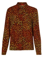 Koszule damskie - MAX&Co. - Bluzka damska  Solare, czerwony|pomarańczowy|żółty - miniaturka - grafika 1