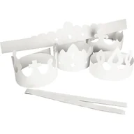 Dekoratorstwo - Korony z papieru, 10-16,5 cm, 5 sztuk - miniaturka - grafika 1