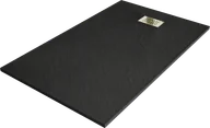 Brodziki prysznicowe - Mexen Hugo brodzik prostokątny SMC 140 x 70 cm, czarny, maskownica złota - 42707014-G - miniaturka - grafika 1