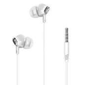 Słuchawki - XO EP58 jack 3,5mm białe - miniaturka - grafika 1