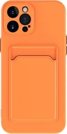 Etui i futerały do telefonów - Ochronne etui na telefon komórkowy iPhone 12 13 14 15 Plus Pro Max Etui na kartę, kolor: pomarańczowy, model: Apple iPhone 15 Plus - miniaturka - grafika 1
