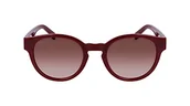 Okulary przeciwsłoneczne - LACOSTE Damskie okulary przeciwsłoneczne L6000S, ciemnoczerwone, jeden rozmiar, Ciemnoczerwony, Rozmiar uniwersalny - miniaturka - grafika 1