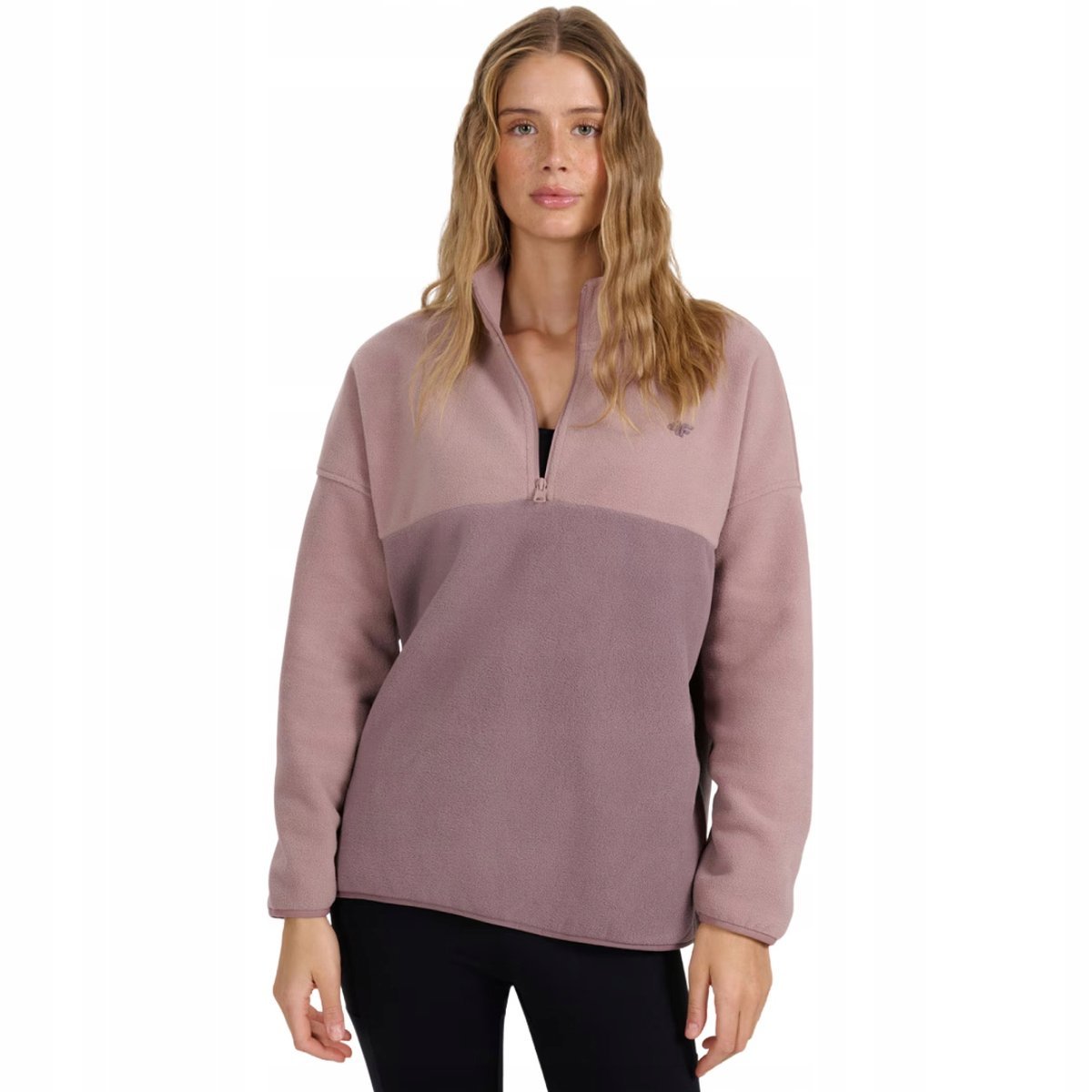 Bluza polarowa damska 4F F421 beżowa 4FWAW25TFLEF421 83S S