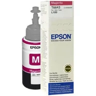 Zestawy do napełniania tuszy i tonerów - Epson Tusz butelka T6643 magenta C13T66434A - miniaturka - grafika 1